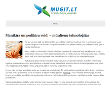 Tablet Screenshot of mugit.lt